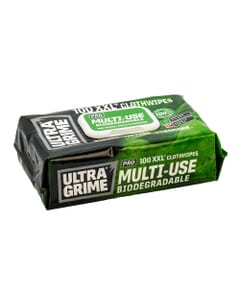 Ultragrime Pro Bio Wipes - Pack of 100, UGW100B
