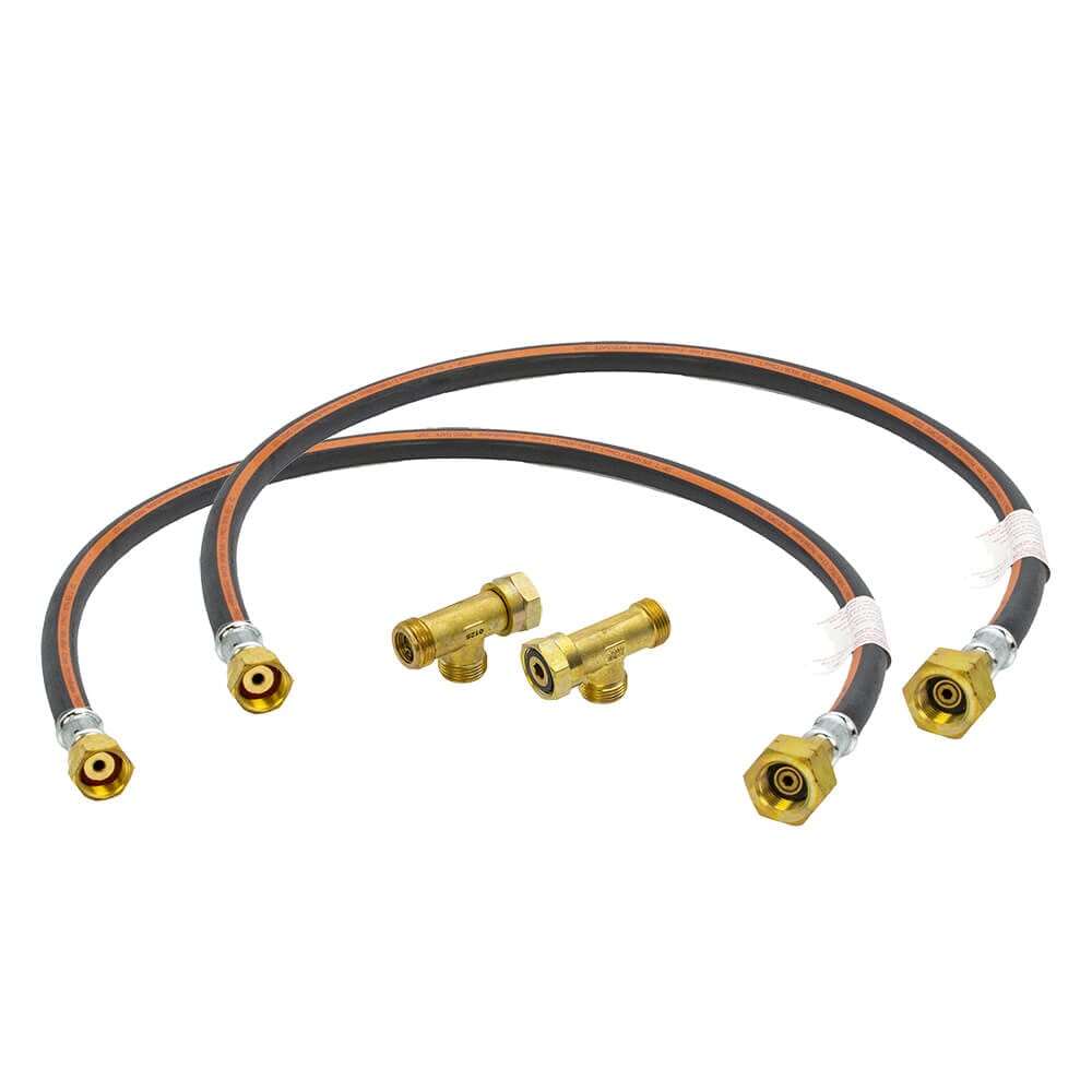 Two to Four Pack Gas Pigtail Upgrade Kit - Irish F-Valve 