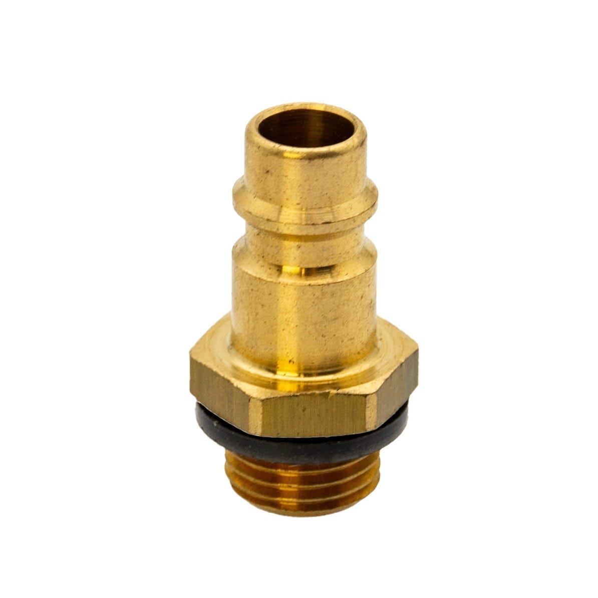Quicksafe Gas System Snap Plug Connection - 1/4" BSP Male, UU1/4MXP-SNAP