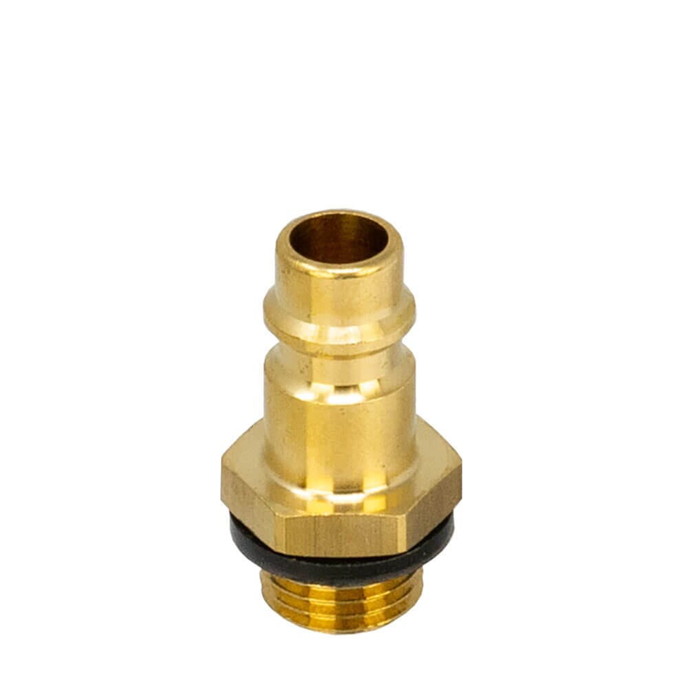 Quicksafe Gas System Snap Plug Connection - 1/4" BSP Male, UU1/4MXP-SNAP
