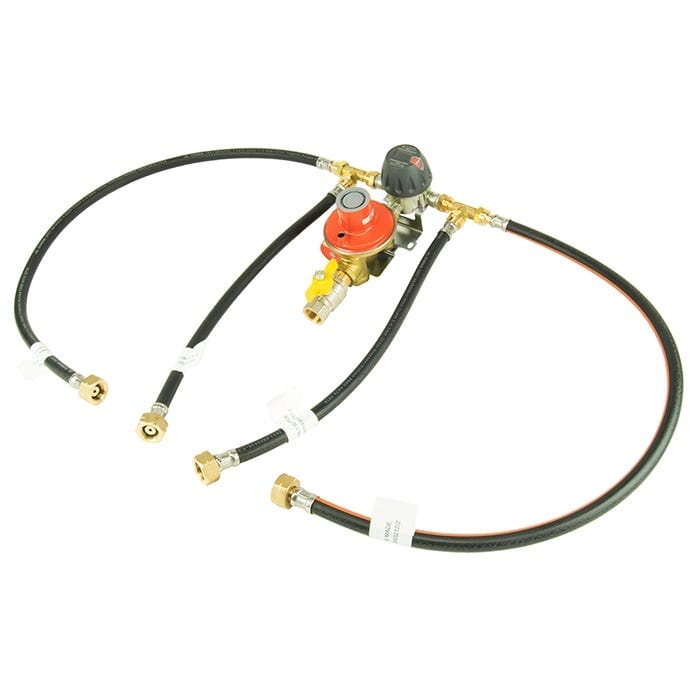 Clesse Commercial 12kg/hr Auto Changeover 4 Pack OPSO Gas Regulator Kit ROI, UU8175C12/4CYLE