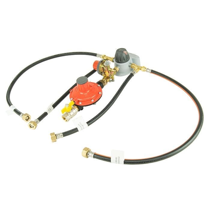 Clesse Commercial 20kg/hr Auto Changeover 4 Pack OPSO Gas Regulator Kit ROI, UU8175C20/4CYLE