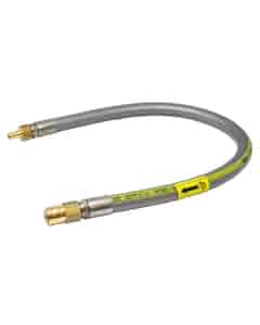 700mm Quicksafe Stainless Steel Gas Line, UU750MM-13MM
