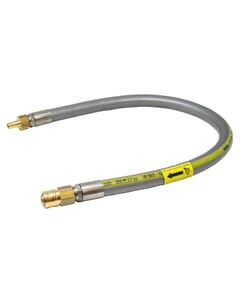 700mm Quicksafe Stainless Steel Gas Line, UU750MM-13MM