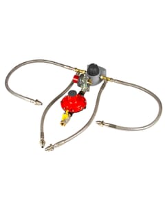 Clesse 20kg/hr 4 Pack Auto Changeover Regulator Kit with OPSO - UK POL, UU8175C20/4CYL