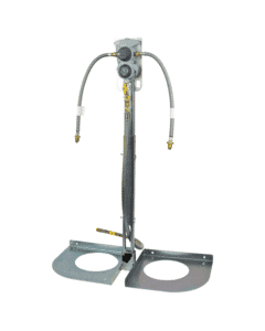 Quicksafe 2-Cylinder Auto Changeover Gas Rig for Mobile Catering - 34kW