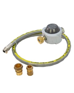 Clesse CSR485 Propane Regulator & Hose Kit 37mbar 4kg – F-Valve, UUCSR485TPHKE