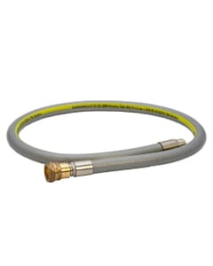 Clesse Caravan Hose Assembly S/Steel DN16, 1.2m - 1/2" Bsp MT x 22mm , UUSS70KWX22