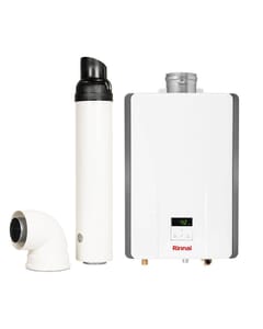 Rinnai Tankless 17i Low NOx 35kW Multi-Point LPG Water Heater & Flue, W17I-LPG