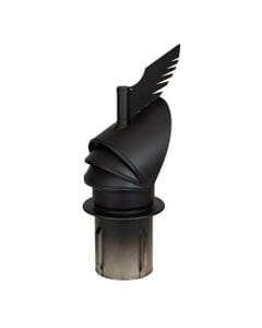 Dragon Chimney Cowl Black - 150mm, WN-RO150CH-DR-PT
