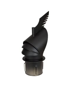 Dragon Chimney Cowl Black - 200mm, RO200CH