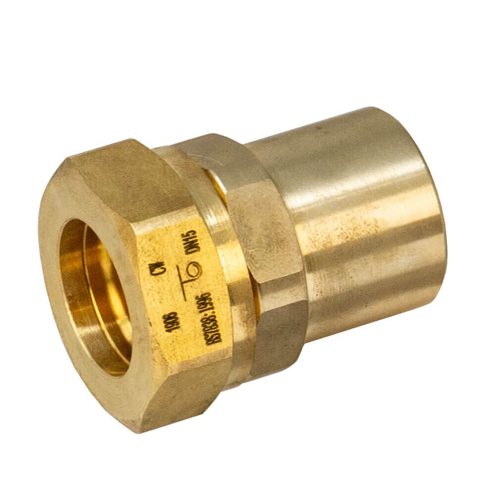 Gastite® XR2™ Female Coupler Adaptor - DN15 x 1/2" BSP F, XR2-FB-DN15