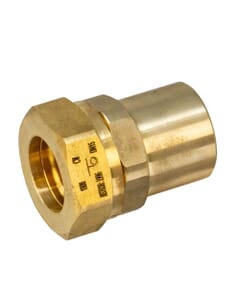 Gastite® XR2™ Female Coupler Adaptor - DN15 x 1/2" BSP F, XR2-FB-DN15