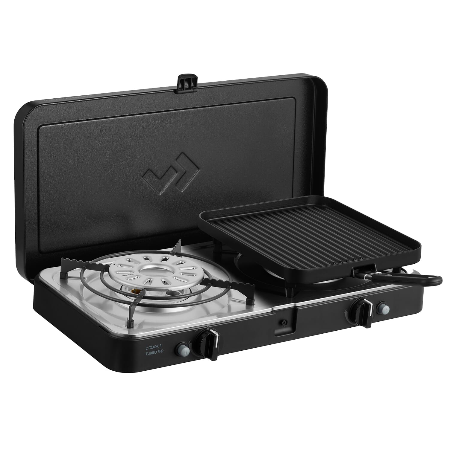 Cadac 2 Cook Turbo FFD Deluxe QR – Dual Burner Gas Stove | Cadac