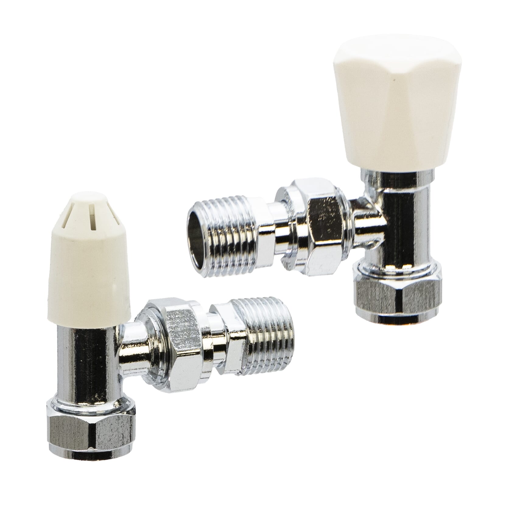 Pegler Yorkshire Bulldog Wheelhead & Lockshield Set - 15mm
