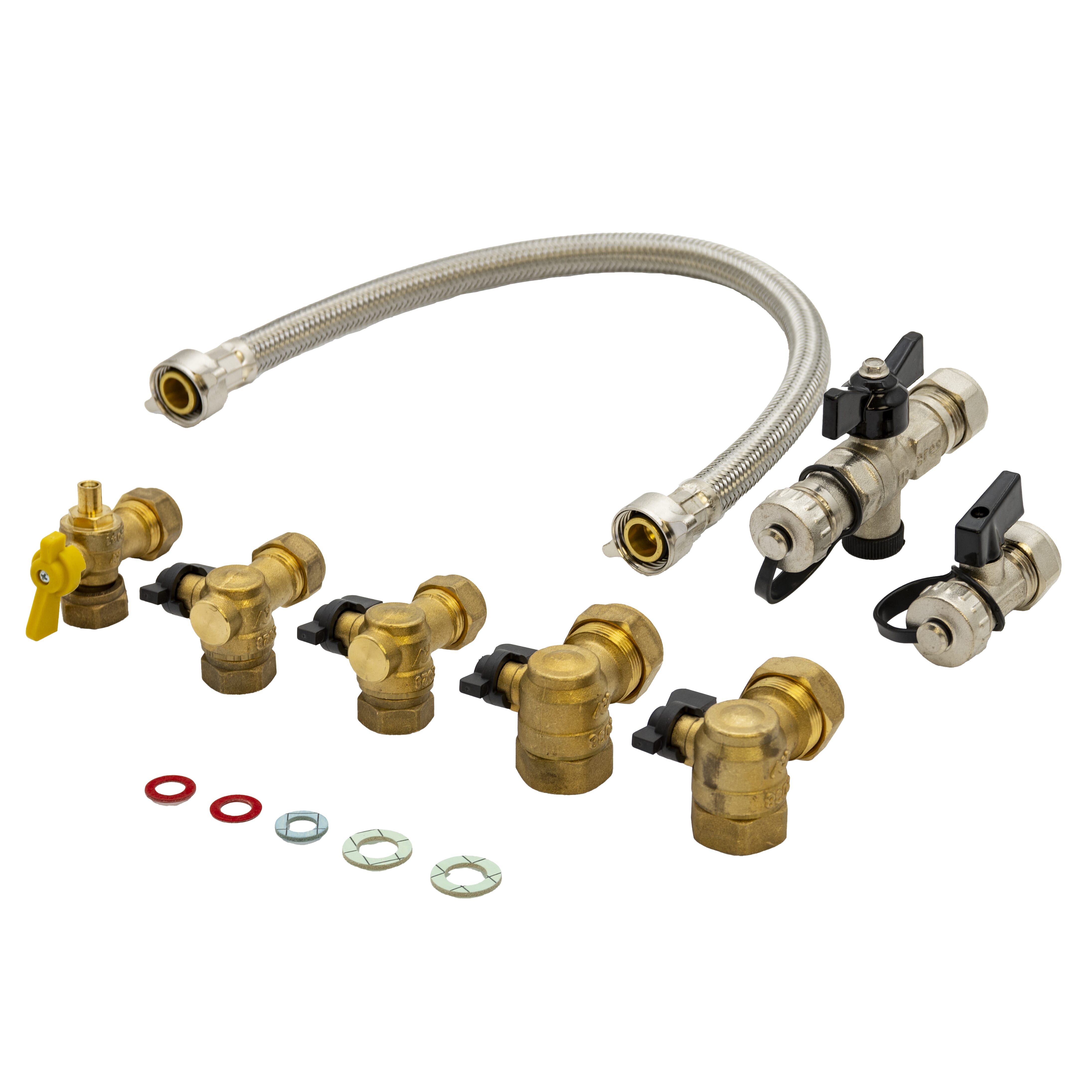 Rinnai Zen Angled Valve Boiler Connection Kit