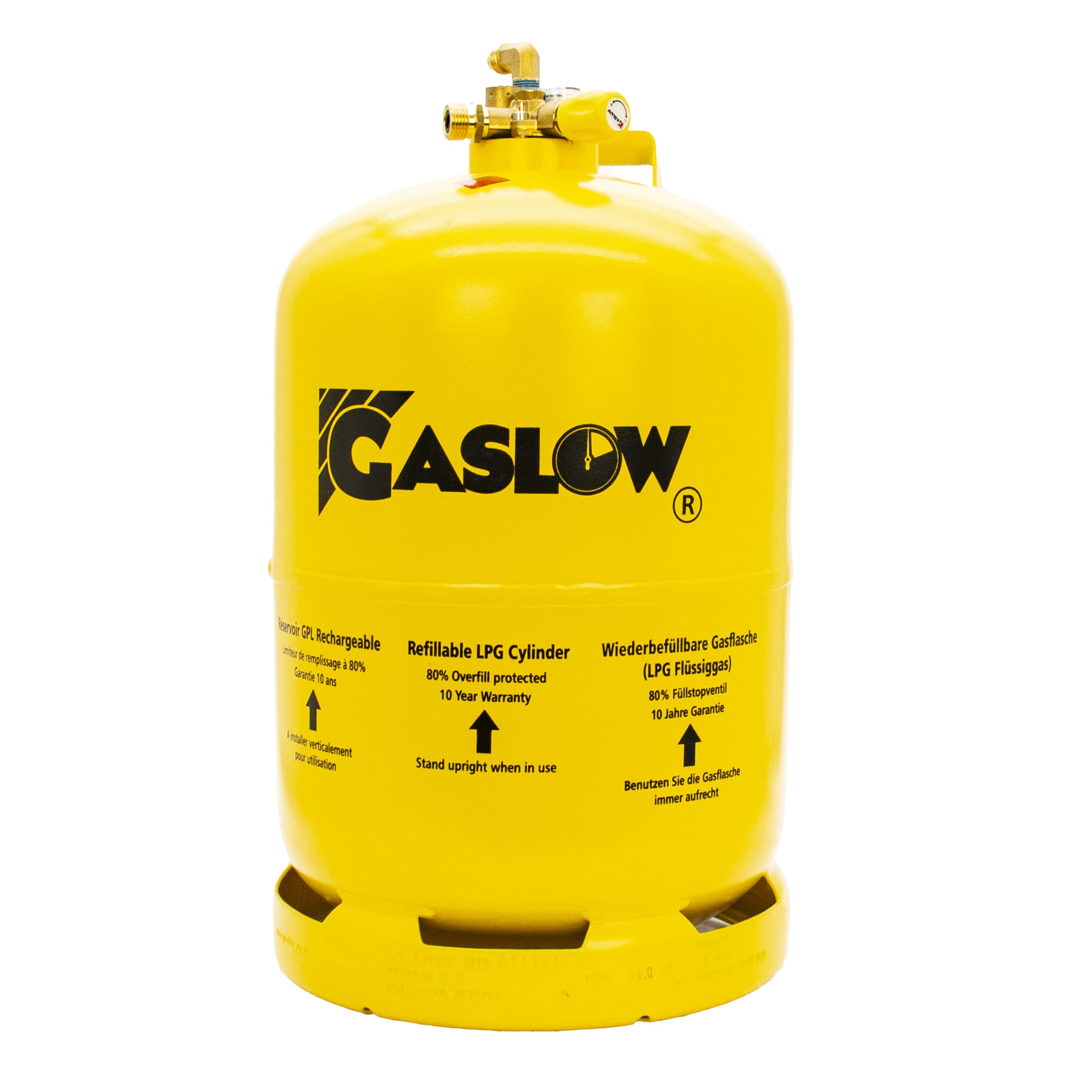 Gaslow R67 11kg Refillable Cylinder 1 with Level Gauge