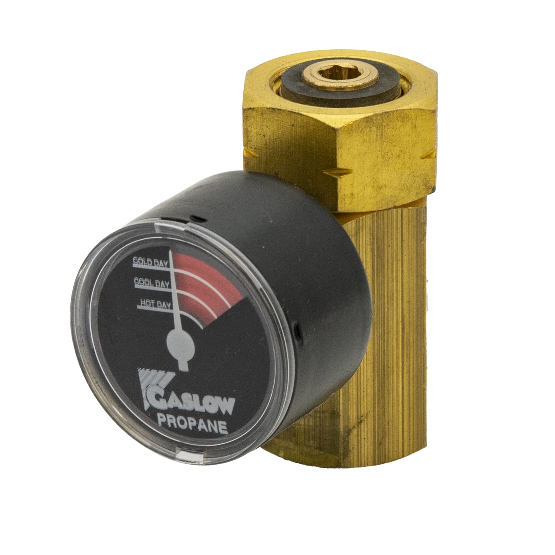 Gaslow Propane Refillable Adaptor Gauge