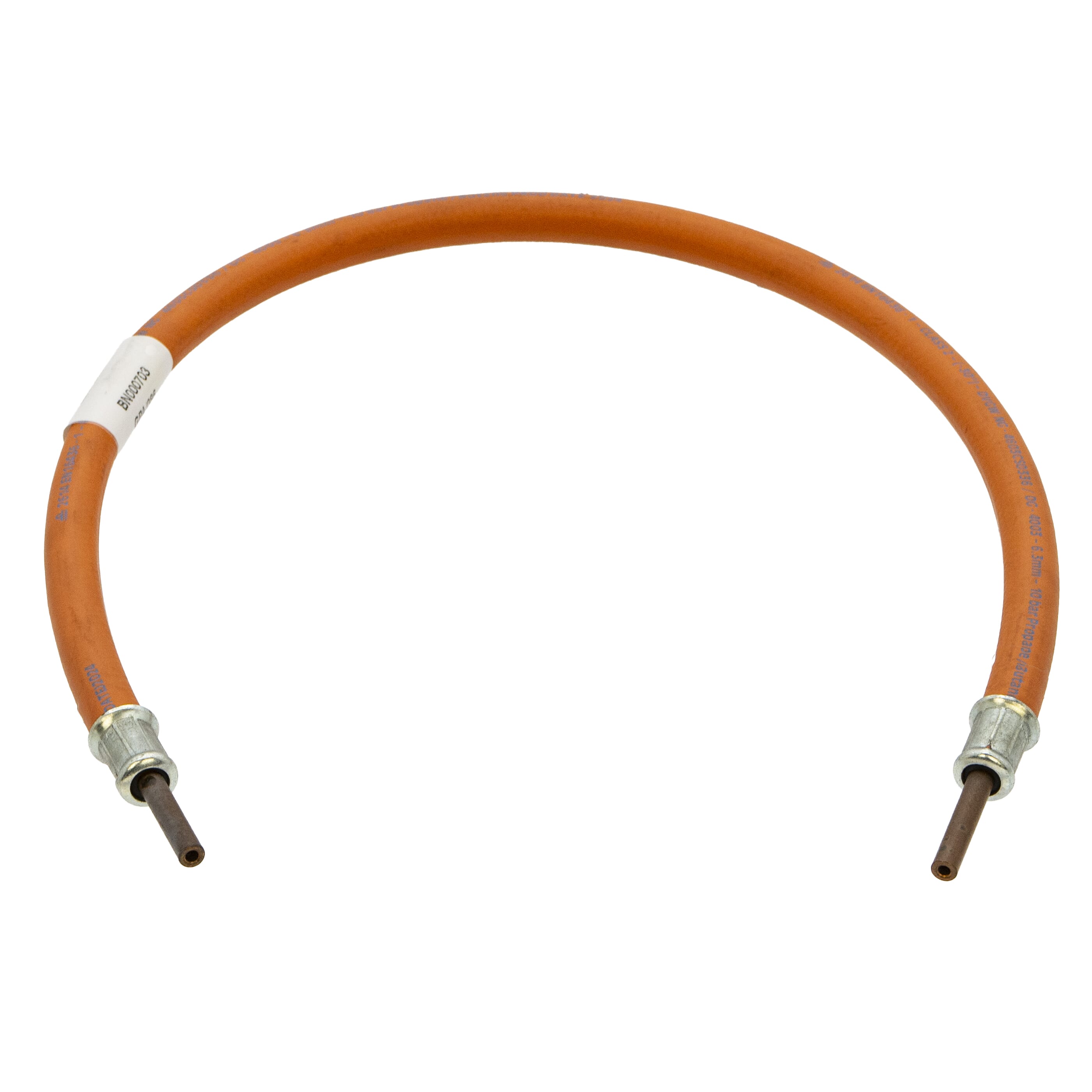 LPG High Pressure Gas Hose - 1/4"  Copper Standpipe x 24"