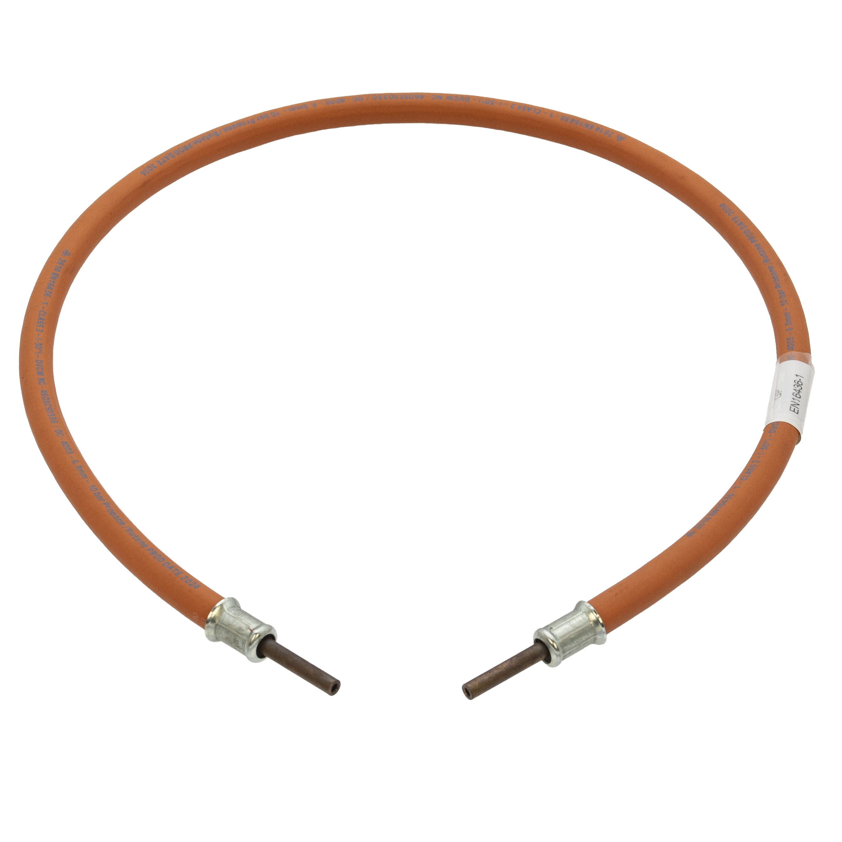 LPG High Pressure Gas Hose - 1/4"  Copper Standpipe x 36"