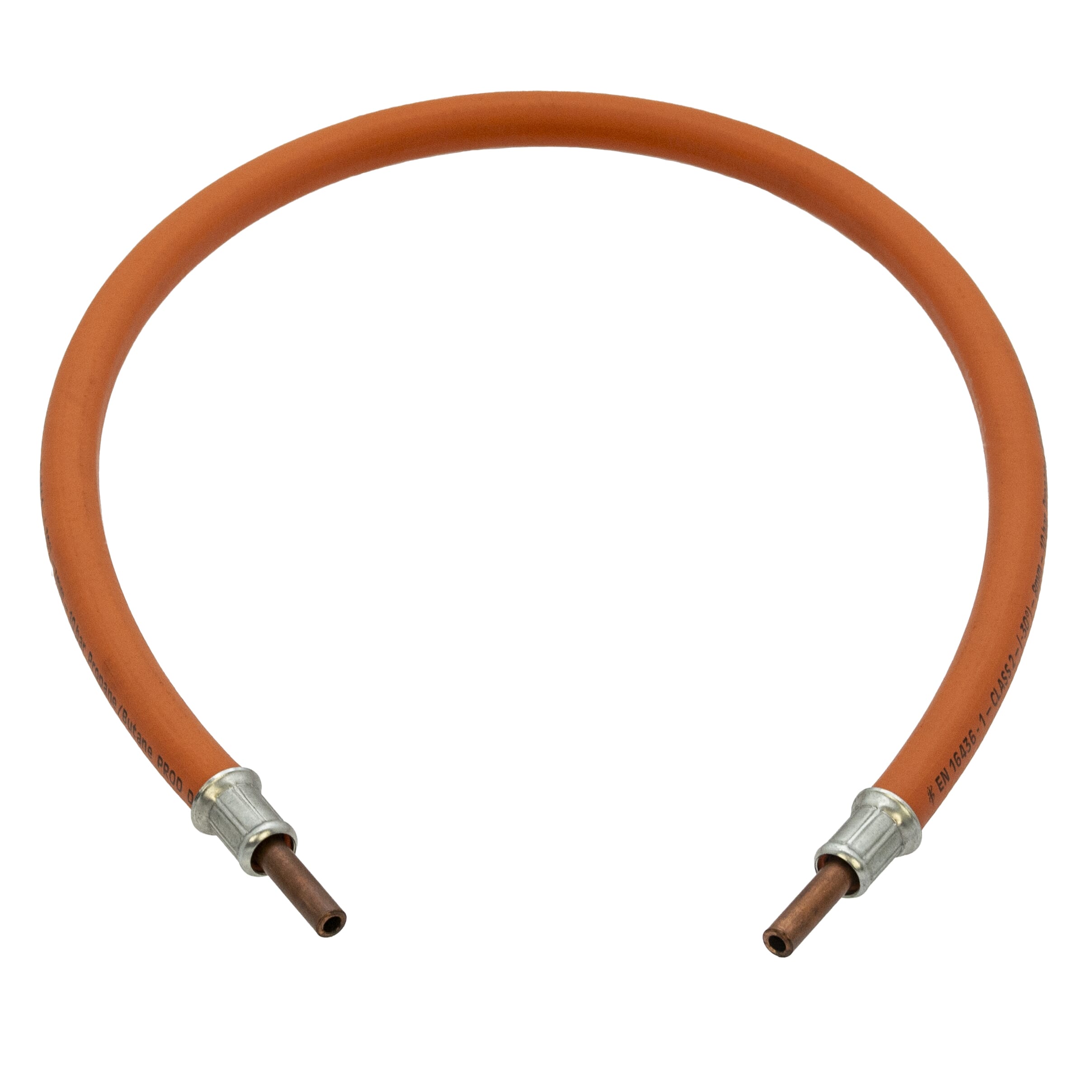 LPG High Pressure Gas Hose - 8mm Copper Standpipe x 30"