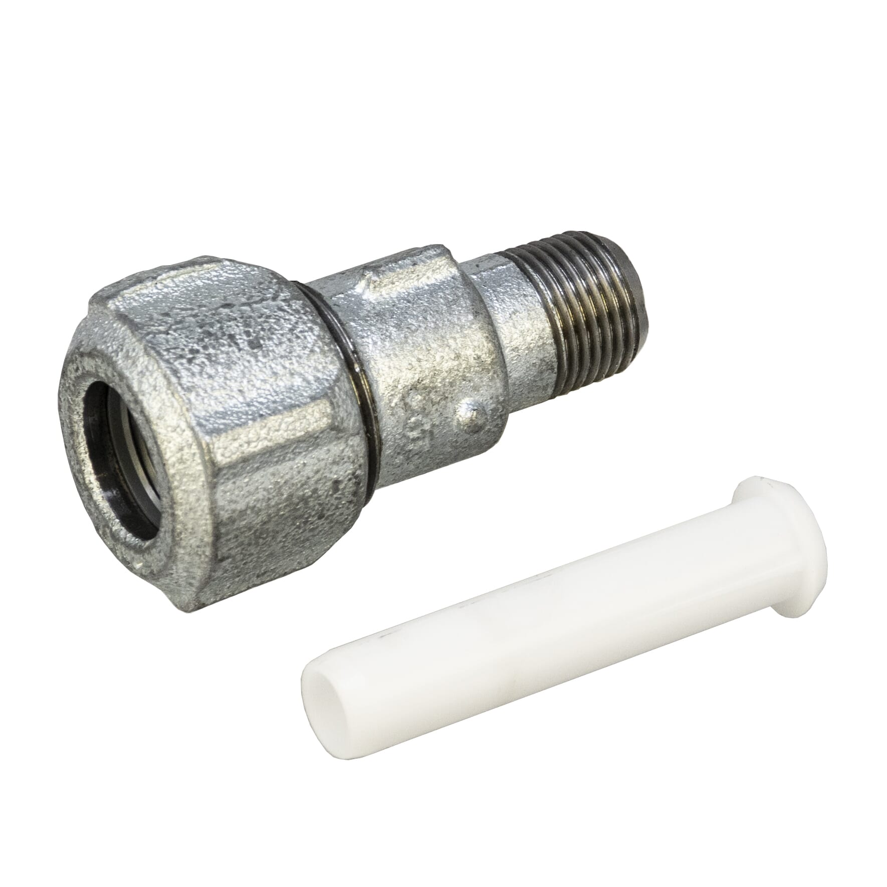Primofit® Galvanised Gas Adaptor 1/2" BSPM x 20mm MDPE