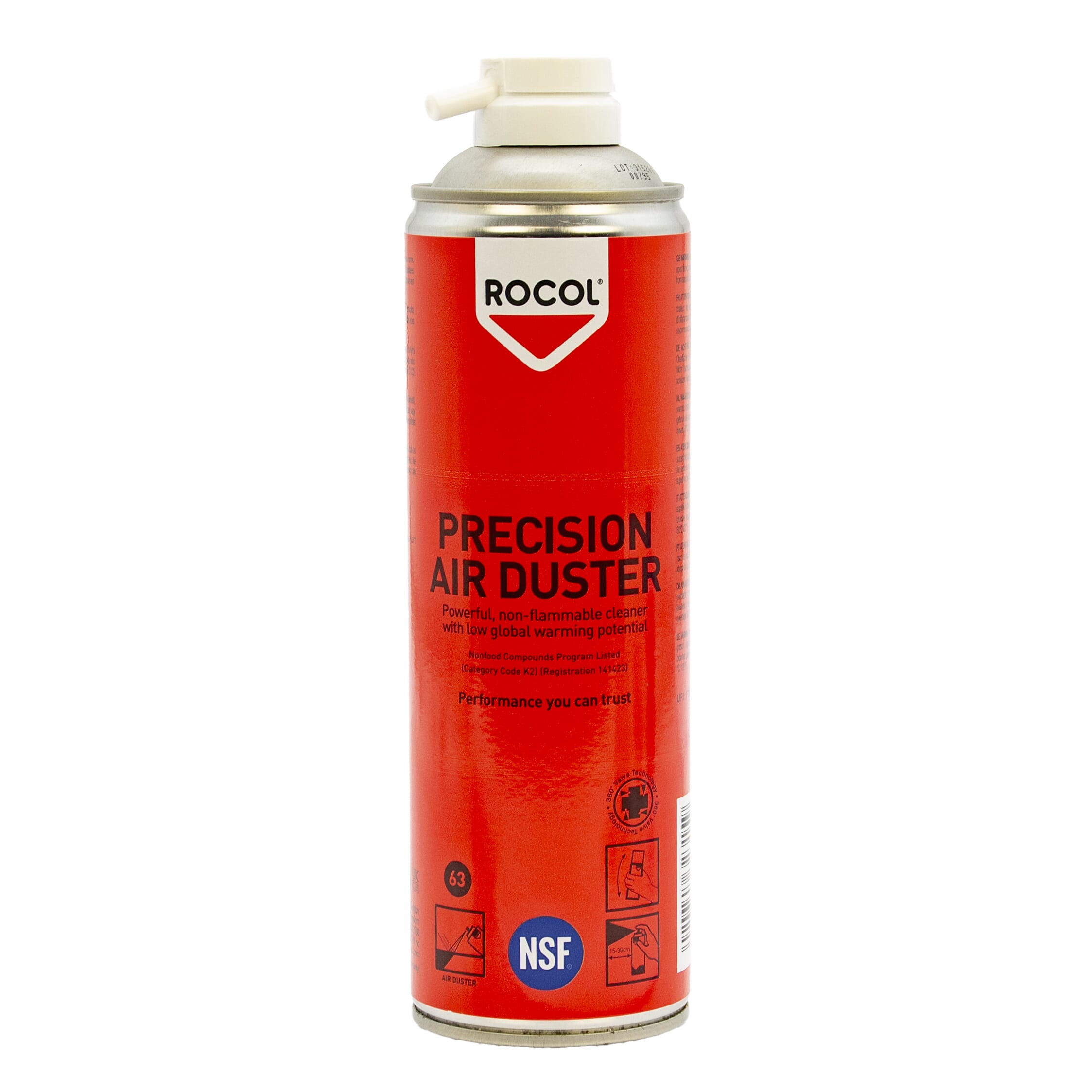 Rocol Precision Air Duster 252gm