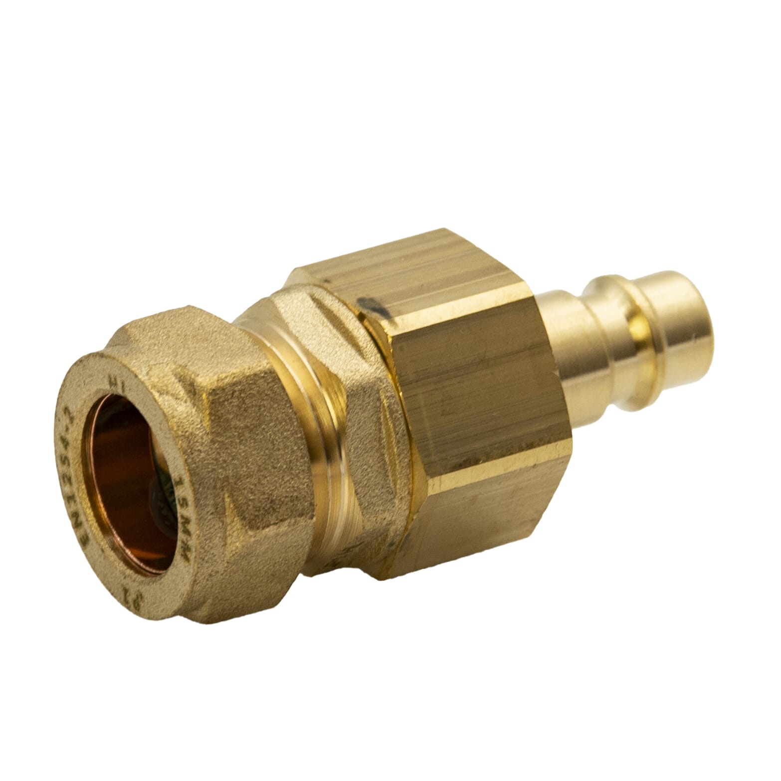 Quicksafe Snap Plug Connection 15mm Compression | Quicksafe Male