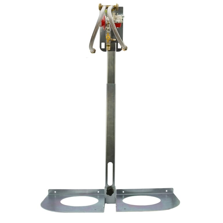 Quicksafe 2-Cylinder Dual Supply Mobile Catering Gas Rig - Up to 68kW